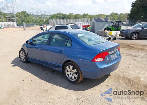 2011 Honda Civic Lx из США, поврежденный, VIN 2HGFA1F51BH547102